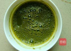 抹茶牛奶鸡蛋羹的做法图解3