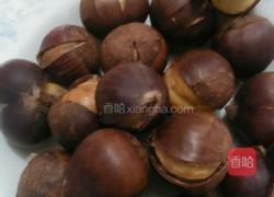 蒸板栗的做法图解3