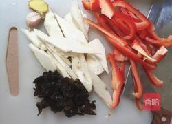 木耳炒山药的做法图解2