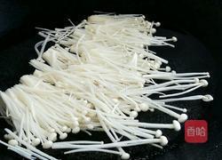 蒜蓉肉末金针菇的做法图解9