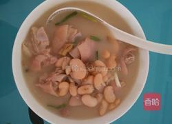 猪蹄炖白云豆的做法图解5