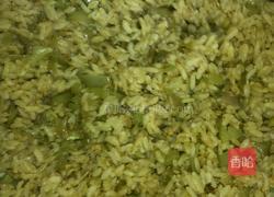 扁豆肉丁饭的做法图解3