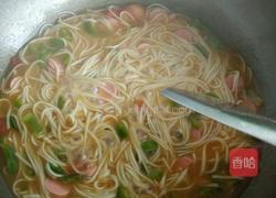 尖椒西红柿汤面的做法图解9