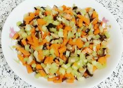 芹菜胡萝卜香菇丁