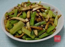 芹菜香干的做法图解6