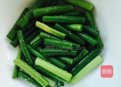 蒜薹花甲的做法图解4