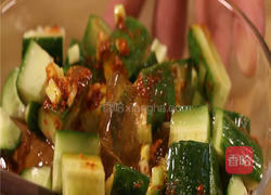 黄瓜拌凉粉的做法图解6