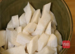 萝卜炖羊肉的做法图解4