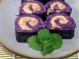 紫薯土司卷的做法[图]