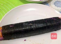 紫薯土司卷的做法图解6