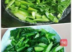 蒜蓉芥蓝炒萝卜干的做法图解7