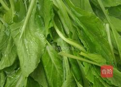 青椒小白菜粉丝的做法图解2