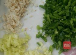 青椒小白菜粉丝的做法图解4