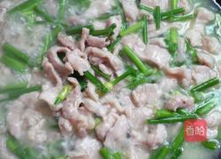 韭菜花炒猪肉的做法图解5