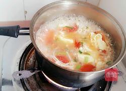 西红杮金针菇鸡蛋汤的做法图解13