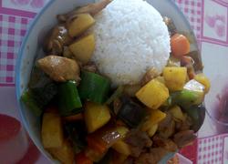 咖啡鸡饭