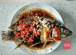 剁椒豆鼓蒸鲫鱼的做法图解3
