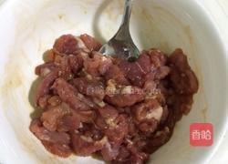 豆腐干炒肉的做法图解3