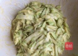 丝瓜鸡蛋饼的做法图解3