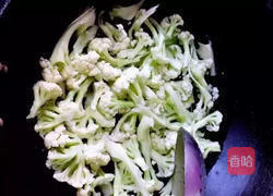 干锅有机花菜的做法图解2