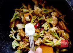干锅有机花菜的做法图解3