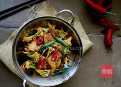 干锅有机花菜的做法图解4