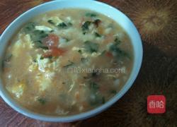 西红柿鸡蛋疙瘩汤的做法图解11