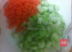 丝瓜炒鸡蛋的做法图解2