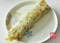 南瓜丝早餐饼的做法图解4