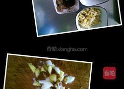 泡菜肉末炒粉皮的做法图解2
