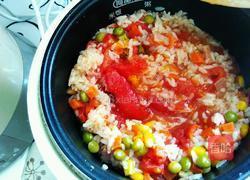 番茄什锦焖饭的做法图解7