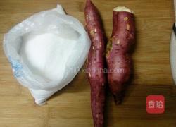 拔丝芝麻薯条的做法图解1