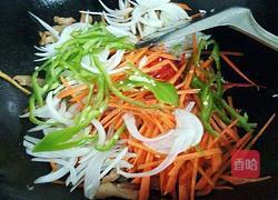 三丝炒意面的做法图解6