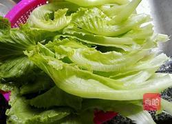 生菜炒米粉的做法图解2