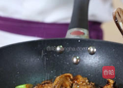 豆角炒仔鸡的做法图解5