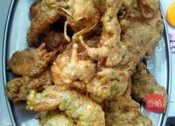 油炸虾的做法图解3