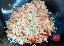 培根蛋炒饭的做法图解6