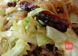 包菜炒粉丝的做法图解6