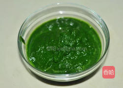 鲜虾仁菠菜卷的做法图解4