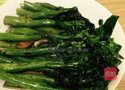 蒜香芥蓝的做法图解4