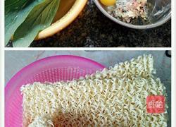 鸡蛋火腿青菜面的做法图解1