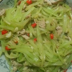 莴笋丝炒肉的做法[图]