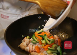 清炒虾仁 的做法图解7