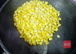 玉米火腿炒青瓜的做法图解4