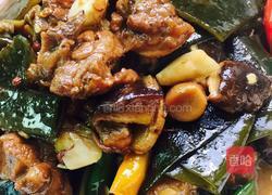 鸭腿烧香菇海带的做法图解9