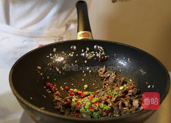 酸豆角炒鸡胗的做法图解7