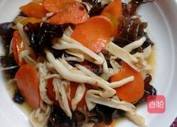 素炒鸡腿菇的做法图解9