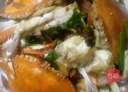 姜葱炒花蟹的做法图解12