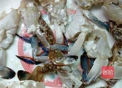 姜葱炒花蟹的做法图解4