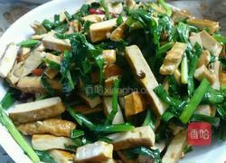韭菜豆腐干的做法图解5